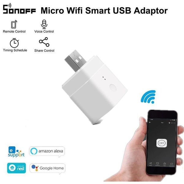 smart home control sonoff micro 5v wireless usb adaptor wifi mini power switch works app alexa google for
smart home control sonoff micro 5v wireless usb adaptor wifi mini power switch works app alexa google for