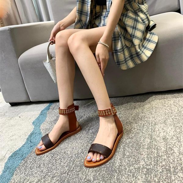 designers latest fashion womens flat sandals classic print calfskin material luxury comfortable 35-42, Black
designers latest fashion womens flat sandals classic print calfskin material luxury comfortable 35-42, Black