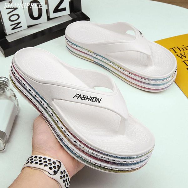 slippers summer sandals platform shoes women thick-soled beach casual fashion woman outdoor flip flops, Black
slippers summer sandals platform shoes women thick-soled beach casual fashion woman outdoor flip flops, Black