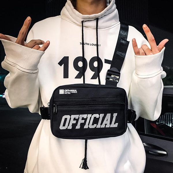 tri-strap chest bags for women small waist pack fashion street style hip-hop rectangle men rig bag
tri-strap chest bags for women small waist pack fashion street style hip-hop rectangle men rig bag