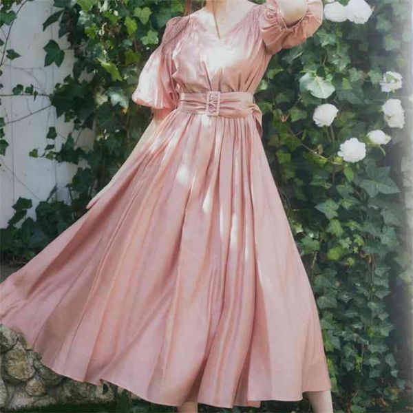 heavy work temperament dress women high waist hip a line long vestidos v neck puff short sleeve robe summer 210529, Black;gray
heavy work temperament dress women high waist hip a line long vestidos v neck puff short sleeve robe summer 210529, Black;gray