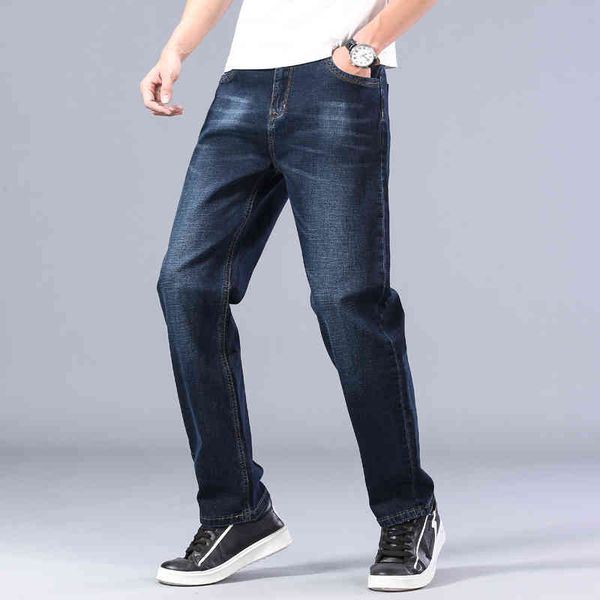 men's jeans plus size 40 42 44 spring summer loose thin classic style cotton straight advanced stretch casual pants male brand y7po, Blue
men's jeans plus size 40 42 44 spring summer loose thin classic style cotton straight advanced stretch casual pants male brand y7po, Blue
