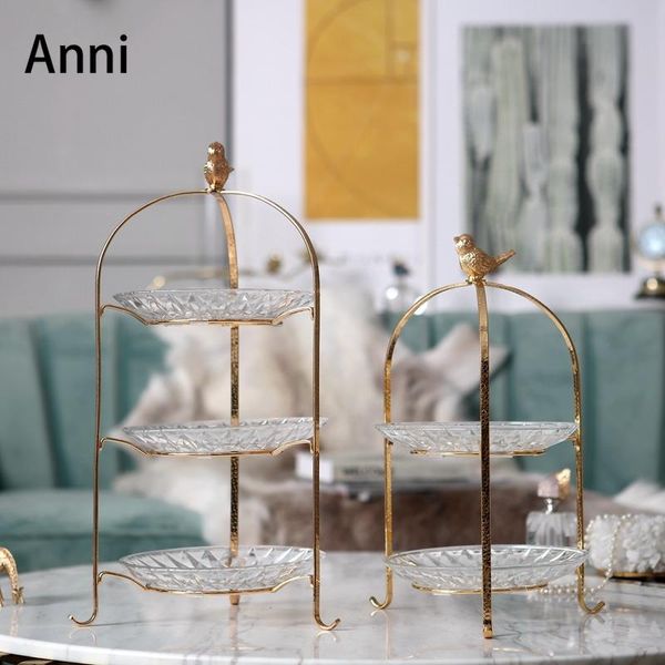 european vintage iron cake stand golden bird decorative three layers glass dessert pastry display rack afternoon tea tray dishes & plat plat
european vintage iron cake stand golden bird decorative three layers glass dessert pastry display rack afternoon tea tray dishes & plat plat
