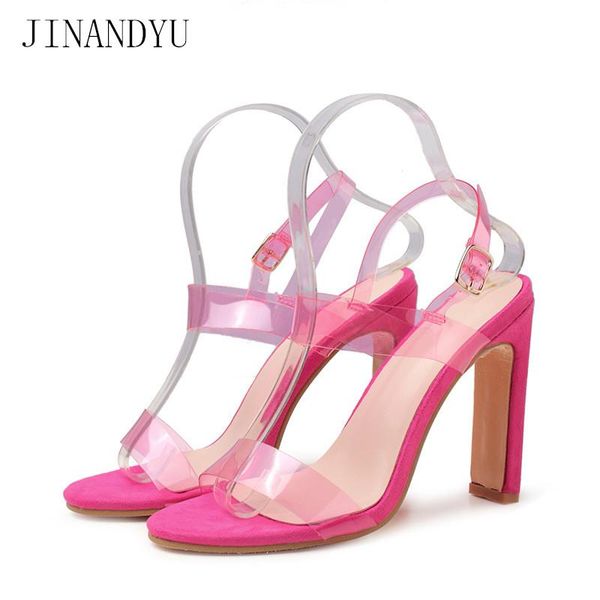 high heels sandals women summer shoes pvc jelly sandal fluorescent party transparent sandalias mujer, Black
high heels sandals women summer shoes pvc jelly sandal fluorescent party transparent sandalias mujer, Black