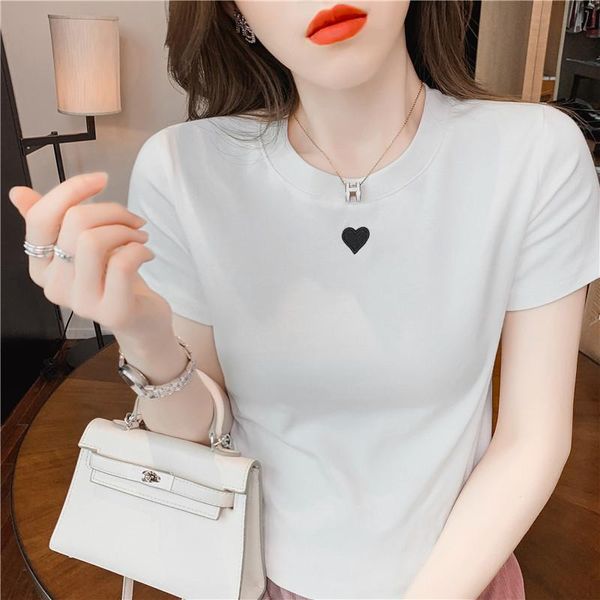 pure cotton short-sleeved t-shirt women 2021 summer round neck thin white trendy women's
pure cotton short-sleeved t-shirt women 2021 summer round neck thin white trendy women's