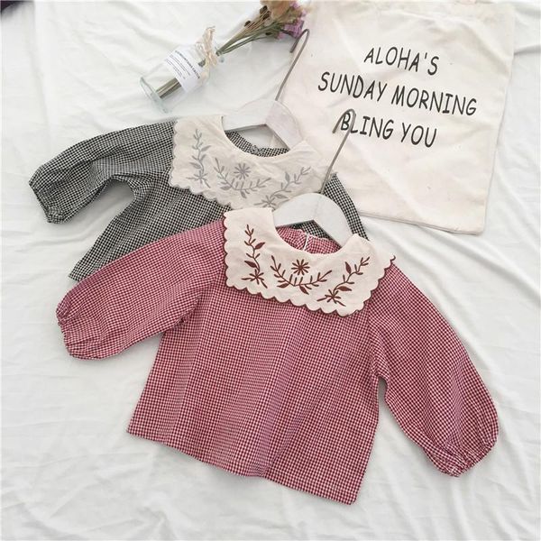 shirts toddler girls fashion korean plaid for girl kids clothes embroidery baby child blouse 2 3 4 5 6 y long sleeve shirt, White;black
shirts toddler girls fashion korean plaid for girl kids clothes embroidery baby child blouse 2 3 4 5 6 y long sleeve shirt, White;black