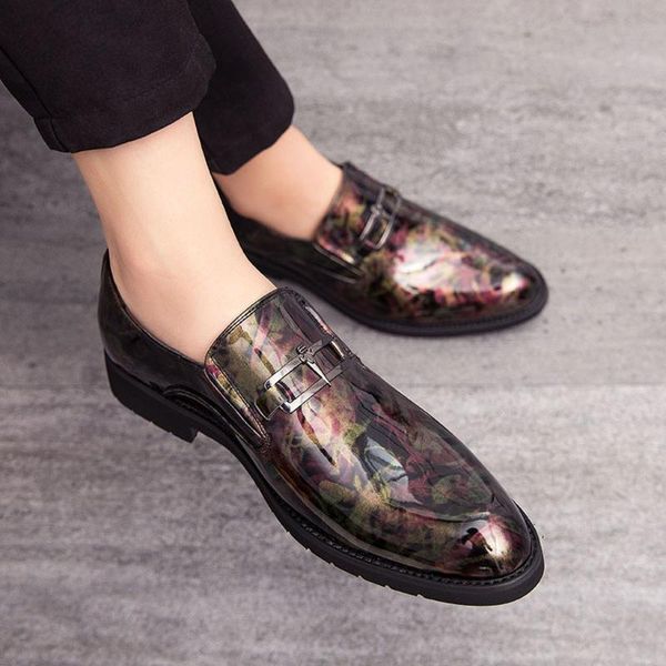 sequined leopard print pointed toe, lazy leather shoes, all-match dress shoes men's personalized business, Black
sequined leopard print pointed toe, lazy leather shoes, all-match dress shoes men's personalized business, Black
