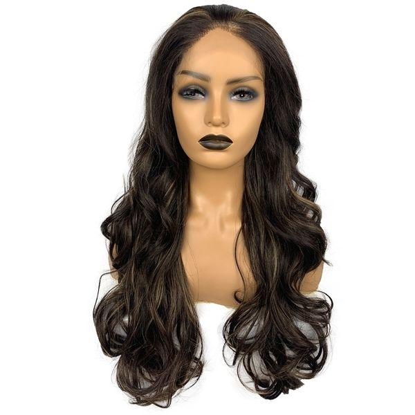 intercolor 1b / 30 pick color chemical fiber front lace for women's large wave long curly hair headgear, Black
intercolor 1b / 30 pick color chemical fiber front lace for women's large wave long curly hair headgear, Black