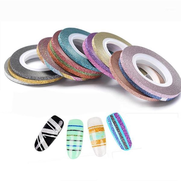 6/14pcs/lot nail art tip decoration sticker matte glitter striping tape line mixed color rolls line1, Black
6/14pcs/lot nail art tip decoration sticker matte glitter striping tape line mixed color rolls line1, Black
