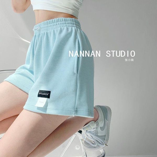 women's shorts teen girl thin sports women high elastic waist solid candy color wide leg pants female loose casual korean slacks summer, White;black
women's shorts teen girl thin sports women high elastic waist solid candy color wide leg pants female loose casual korean slacks summer, White;black