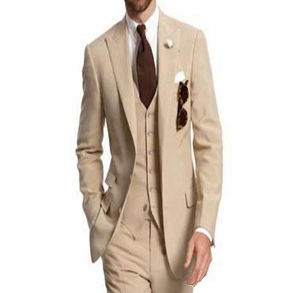 men's suits & blazers suits (jacket + waistcoat) beige business party lappeaked two button made on order of marriage groom tuxedo homme, White;black
men's suits & blazers suits (jacket + waistcoat) beige business party lappeaked two button made on order of marriage groom tuxedo homme, White;black