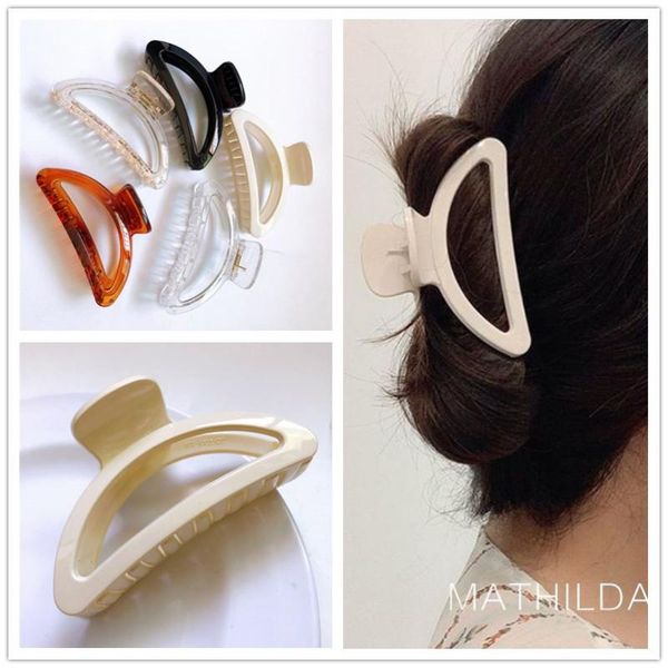 hair accessories korean simple hairpin solid acrylic claw clips for women large ponytail holder ry style make headwear
hair accessories korean simple hairpin solid acrylic claw clips for women large ponytail holder ry style make headwear