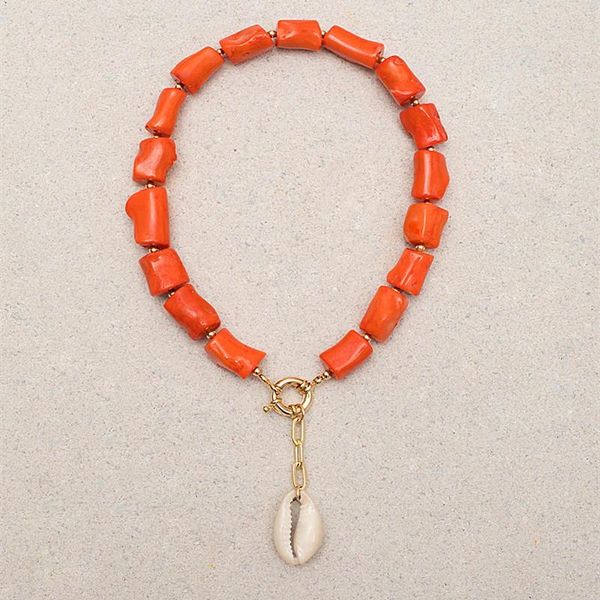 bohemian coral necklace women fashion jewelry 2021 shell pendant exaggerated short christmas gift charm necklaces, Silver
bohemian coral necklace women fashion jewelry 2021 shell pendant exaggerated short christmas gift charm necklaces, Silver