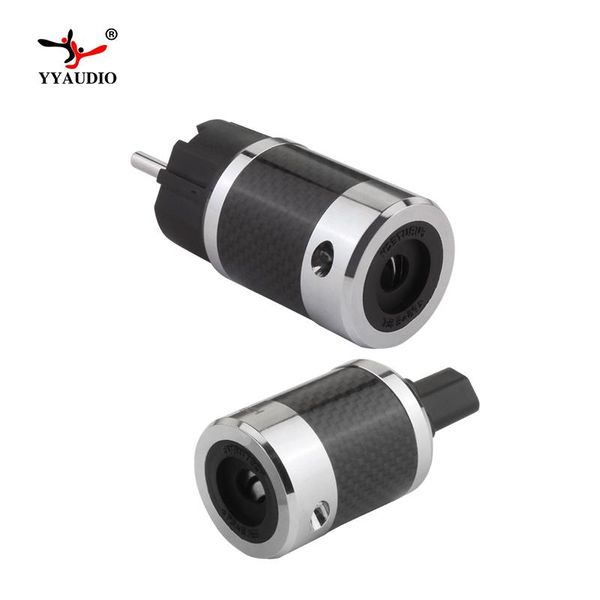 smart power plugs eu plug socket connector one pair carbon fiber rhodium plated female iec hifi
smart power plugs eu plug socket connector one pair carbon fiber rhodium plated female iec hifi