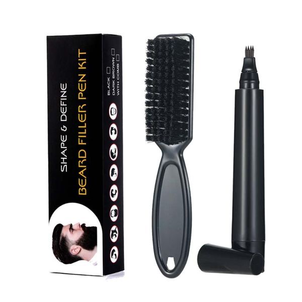 hair brushes beard pen filler pencil and brush enhancer waterproof filling moustache coloring shaping tools, Silver
hair brushes beard pen filler pencil and brush enhancer waterproof filling moustache coloring shaping tools, Silver