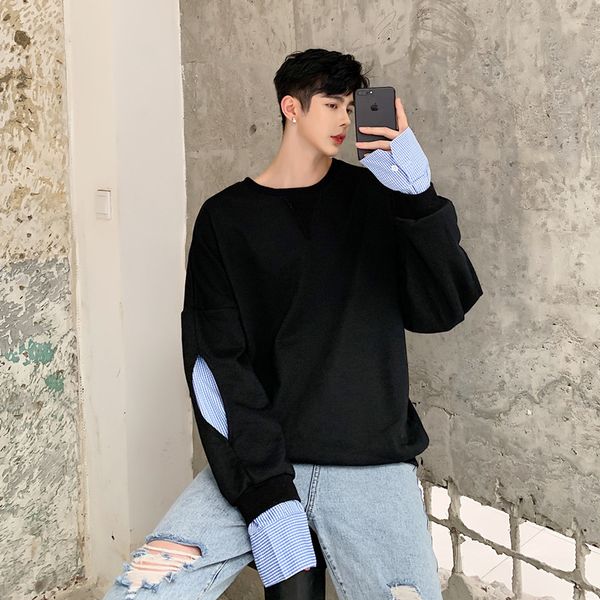 men's jackets men autumn streetwear hip hop plaid splice sleeve pullover hoodie male women high street fashion casual sweatshirts jacke, Black;brown
men's jackets men autumn streetwear hip hop plaid splice sleeve pullover hoodie male women high street fashion casual sweatshirts jacke, Black;brown