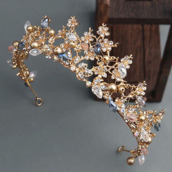 hair clips & barrettes baroque retro gold crystal bridal tiaras crown rhinestone pageant prom diadem bride headband wedding accessories, Golden;silver
hair clips & barrettes baroque retro gold crystal bridal tiaras crown rhinestone pageant prom diadem bride headband wedding accessories, Golden;silver