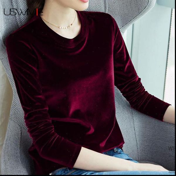 spring womens sweaters shirt women fashion simple comfort long sleeve velvet solid color warm casual o neck bottoming basic plus, White;black
spring womens sweaters shirt women fashion simple comfort long sleeve velvet solid color warm casual o neck bottoming basic plus, White;black