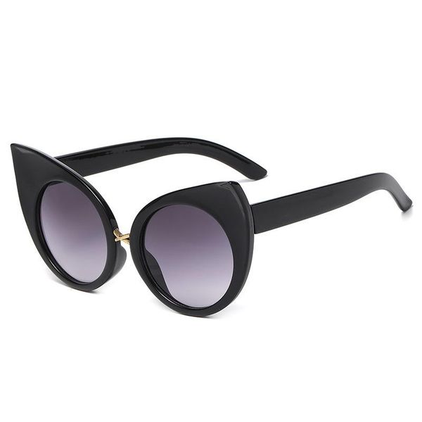 sunglasses fashion 2021 wild cat eye ladies personality street catwalk glasses uv400, White;black
sunglasses fashion 2021 wild cat eye ladies personality street catwalk glasses uv400, White;black