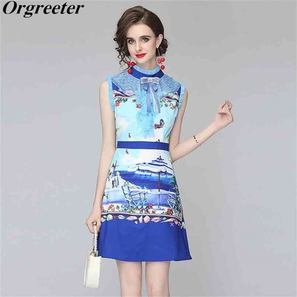 runway design women's sleeveless tank dress vestidos o-neck mesh ruffles trim handmade beading bowknot print mini summer 210602, Black;gray
runway design women's sleeveless tank dress vestidos o-neck mesh ruffles trim handmade beading bowknot print mini summer 210602, Black;gray