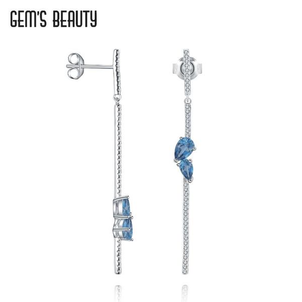 stud gem's beauty 925 sterling silver dangle earrings pear cut natural london blue z for women fine jewelry, Golden;silver
stud gem's beauty 925 sterling silver dangle earrings pear cut natural london blue z for women fine jewelry, Golden;silver