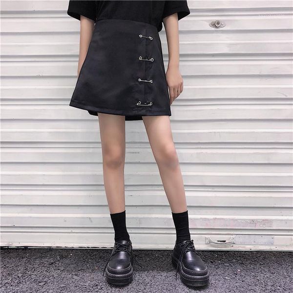skirts elexs woman summer skirt korea style pin high waist wild student a-line short harajuku e3220, Black
skirts elexs woman summer skirt korea style pin high waist wild student a-line short harajuku e3220, Black
