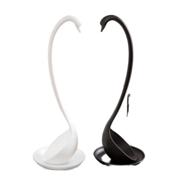 spoons swan shaped soup ladle white/black design special upright spoon useful kitchen + saucer cooking tool wholesale
spoons swan shaped soup ladle white/black design special upright spoon useful kitchen + saucer cooking tool wholesale