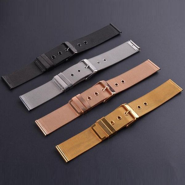 watch bands eway stainless steel milanese band strap wrist watchband wristwatch buckle black gold silver 18mm 20mm 22mm 24mm, Black;brown
watch bands eway stainless steel milanese band strap wrist watchband wristwatch buckle black gold silver 18mm 20mm 22mm 24mm, Black;brown