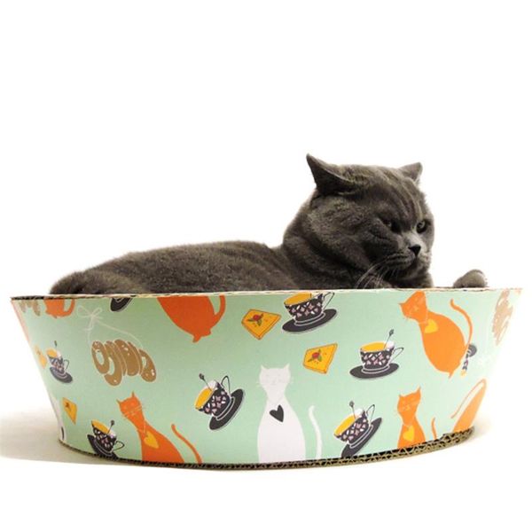 cat beds & furniture scratching nest nail scraper mat fat cats sleeping bed bowl shaped corrugated paper catnip kitten rest pad pet toy supp
cat beds & furniture scratching nest nail scraper mat fat cats sleeping bed bowl shaped corrugated paper catnip kitten rest pad pet toy supp