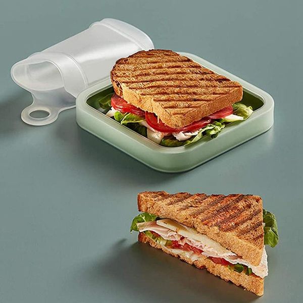 dinnerware sets convenient silicone student lunch box kitchen reusable toast sandwich storage
dinnerware sets convenient silicone student lunch box kitchen reusable toast sandwich storage
