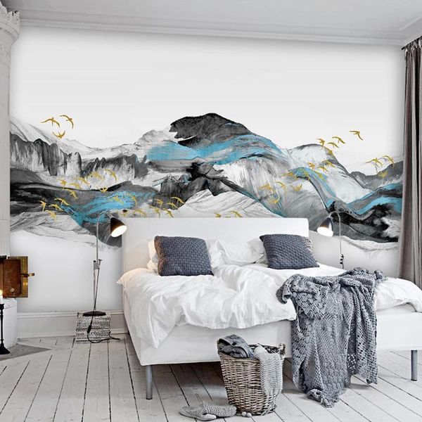 wallpapers custom 3d wall murals wallpaper abstract blue ink landscape painting living room bedroom backdrop po papers home decor
wallpapers custom 3d wall murals wallpaper abstract blue ink landscape painting living room bedroom backdrop po papers home decor