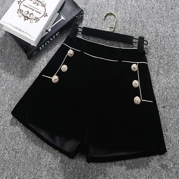 women's pants & capris golden velvet boots autumn winter wear korean style retro high waisted button black boot short feminino, Black;white
women's pants & capris golden velvet boots autumn winter wear korean style retro high waisted button black boot short feminino, Black;white