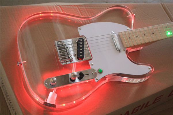 custom version 6 string acrylic crystal transparent plexiglass electric guitar led color flicker guitars guitarra
custom version 6 string acrylic crystal transparent plexiglass electric guitar led color flicker guitars guitarra