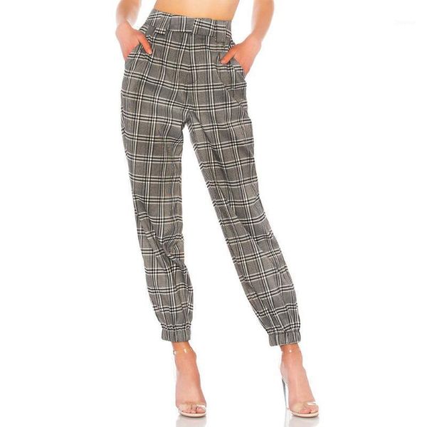 women's pants & capris women high waist elastic harem casual cotton plaid ol lady ankle length trouser pencil clothing, Black;white
women's pants & capris women high waist elastic harem casual cotton plaid ol lady ankle length trouser pencil clothing, Black;white