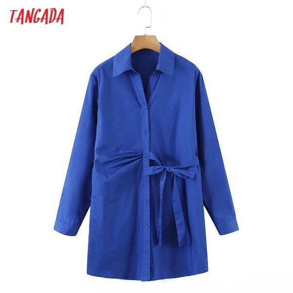 casual dresses tangada 2021 autumn fashion women blue oversized shirt dress long sleeve office ladies mini with slash sl369, Black;gray
casual dresses tangada 2021 autumn fashion women blue oversized shirt dress long sleeve office ladies mini with slash sl369, Black;gray