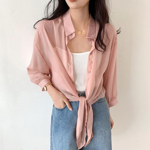 women's jackets real po sunscreen shirt summer 2021 loose design white long sleeve anti ultraviolet top, Black;brown
women's jackets real po sunscreen shirt summer 2021 loose design white long sleeve anti ultraviolet top, Black;brown