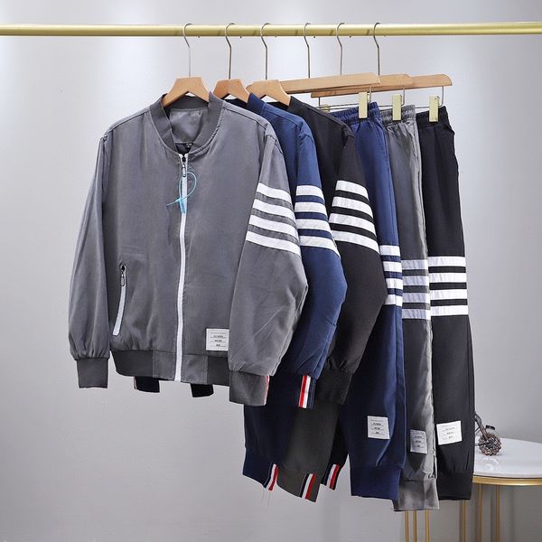 high version 142112 -- autumn zipper cardigan casual pants two piece set, White
high version 142112 -- autumn zipper cardigan casual pants two piece set, White