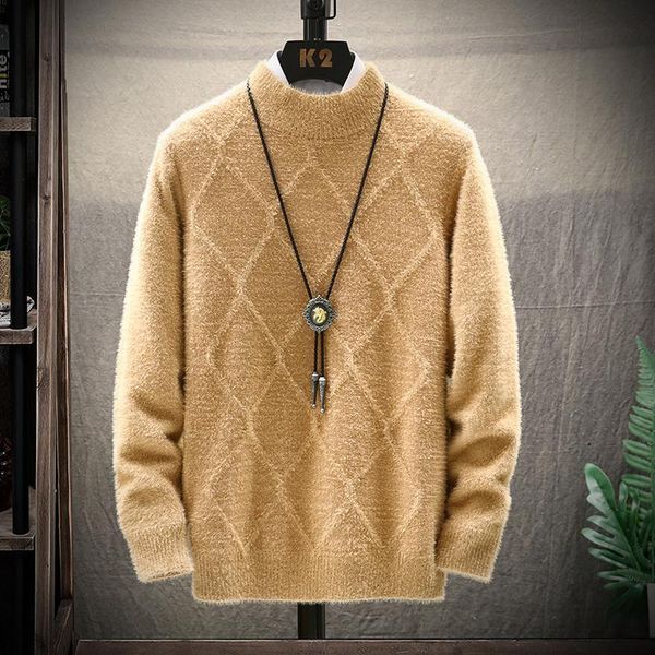men's sweaters winter high neck thick warm sweater men turtleneck brand mens cashmere pullover male knitwear sueter masculino, White;black
men's sweaters winter high neck thick warm sweater men turtleneck brand mens cashmere pullover male knitwear sueter masculino, White;black