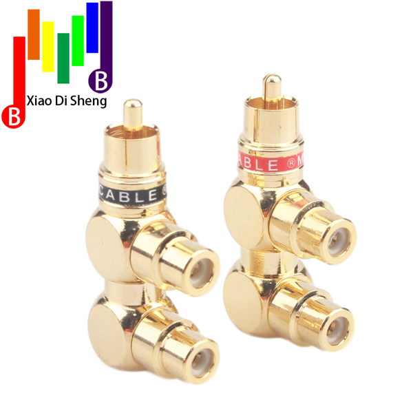 smart power plugs 2pcs gold plated rca plug 1 male to 2 female av audio video splitter cable adapter jack connector copper
smart power plugs 2pcs gold plated rca plug 1 male to 2 female av audio video splitter cable adapter jack connector copper