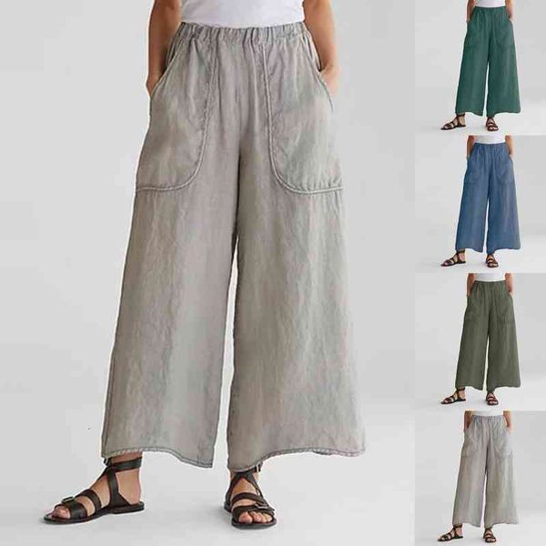 women loose solid color large pockets pants summer loose pants elastic waist for dating, Black;white
women loose solid color large pockets pants summer loose pants elastic waist for dating, Black;white