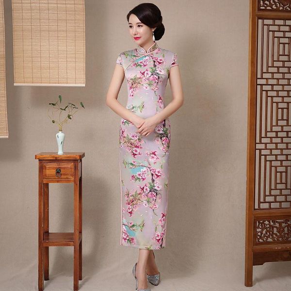 ethnic clothing pink short sleeve lady qipao print floral elegant vintage button cheongsam classic collar chinese dress gown vestidos, Red
ethnic clothing pink short sleeve lady qipao print floral elegant vintage button cheongsam classic collar chinese dress gown vestidos, Red