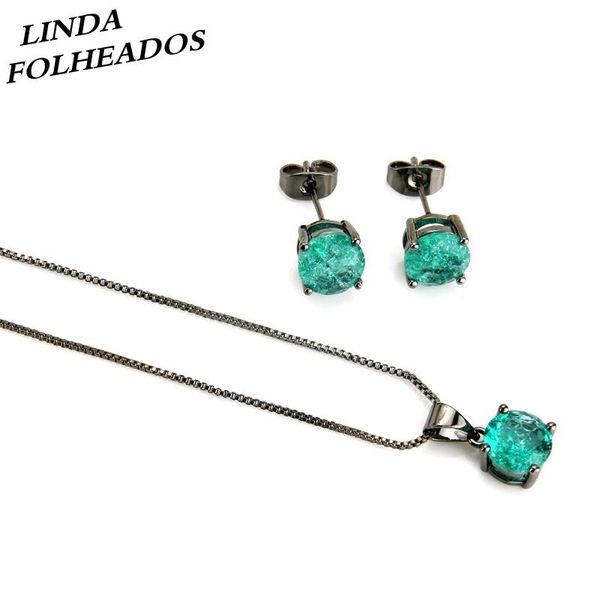 earrings & necklace arrival trendy black color cubic zirconia round tiny simple style necklace/earrings jewelry set for women gift, Silver
earrings & necklace arrival trendy black color cubic zirconia round tiny simple style necklace/earrings jewelry set for women gift, Silver
