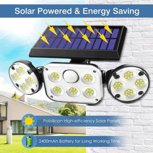 party decoration solar led wall light outdoor motion sensor waterproof lighting three-headed split garden landscape lamp
party decoration solar led wall light outdoor motion sensor waterproof lighting three-headed split garden landscape lamp