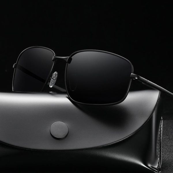 sunglasses classical retro polarized men brand designer sun glasses male square metail frame eyewear driving, White;black
sunglasses classical retro polarized men brand designer sun glasses male square metail frame eyewear driving, White;black