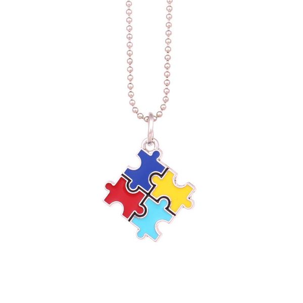 pendant necklaces classic necklace jigsaw puzzle pattern depression style charm different chain beautiful enamel zinc alloy drop, Silver
pendant necklaces classic necklace jigsaw puzzle pattern depression style charm different chain beautiful enamel zinc alloy drop, Silver