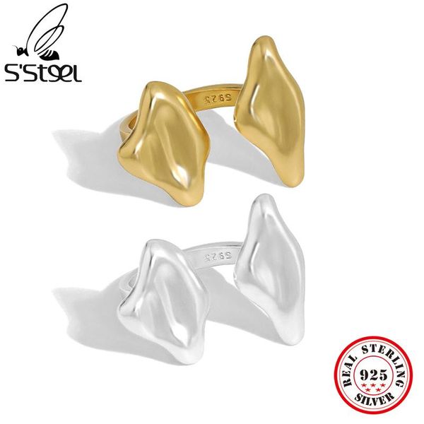cluster rings s'steel 925 sterling silver for women aesthetic minimalist vintage gold punk wedding open ring 2021 trend fine jewellery, Golden;silver
cluster rings s'steel 925 sterling silver for women aesthetic minimalist vintage gold punk wedding open ring 2021 trend fine jewellery, Golden;silver