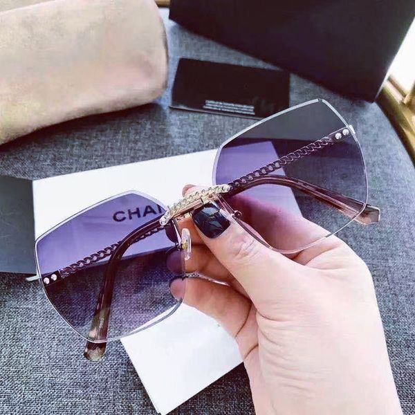 sunglasses uv400 fashion oversize trendy irregular diamond cut rimless luxury brand women, White;black
sunglasses uv400 fashion oversize trendy irregular diamond cut rimless luxury brand women, White;black