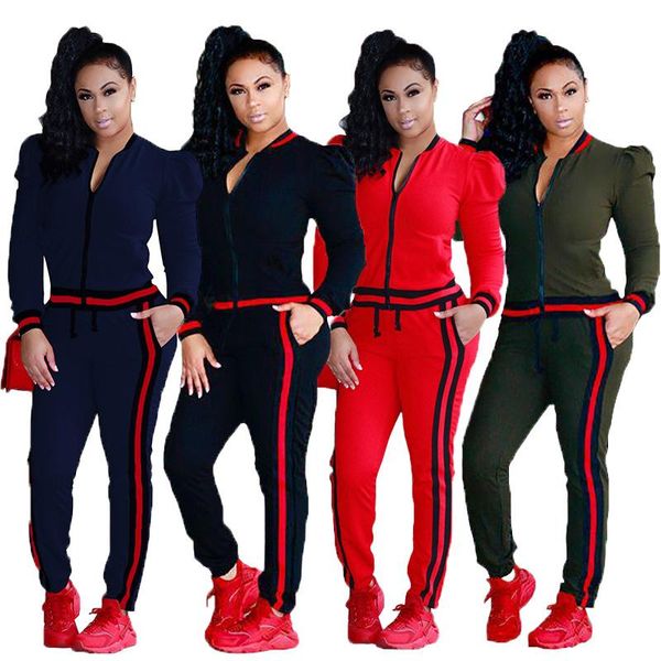 two piece dress 2021 stripe jogger pants women set sweatsuit runway tracksuit 2 pieces sporting suit female clothing outfits plus size, White
two piece dress 2021 stripe jogger pants women set sweatsuit runway tracksuit 2 pieces sporting suit female clothing outfits plus size, White