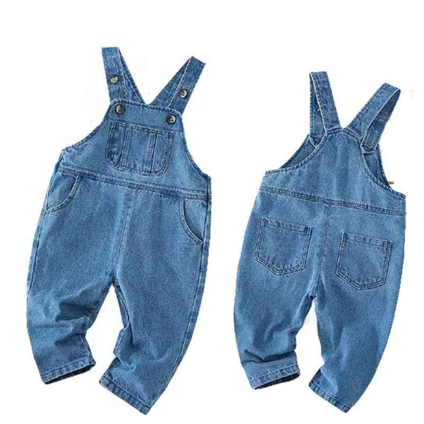 spring summer denim baby girl boy girls jeans jumpsuit pocket children leisure pants blue kids overalls outfits 210417
spring summer denim baby girl boy girls jeans jumpsuit pocket children leisure pants blue kids overalls outfits 210417