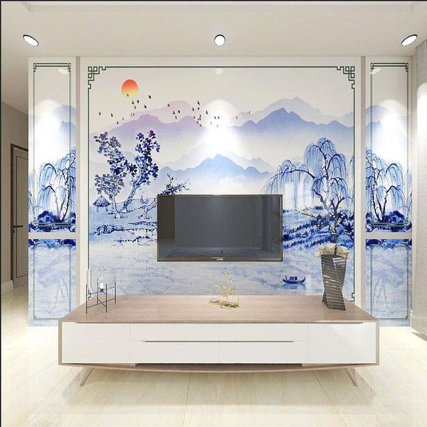 wallpapers custom po wallpaper mural papel de parede 3d abstract ink mountain water landscape art wall painting living room decoration
wallpapers custom po wallpaper mural papel de parede 3d abstract ink mountain water landscape art wall painting living room decoration